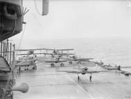 Asisbiz Fleet Air Arm Sea Hurricanes 6F 6J n 6R aboard HMS Indomitable Op Pedestal Malta 12th Aug 1942 IWM A11166