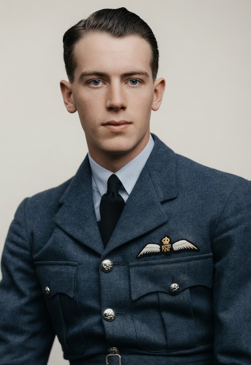 Aircrew RAF 238Sqn Hurricane pilot Bob Doe during World War II