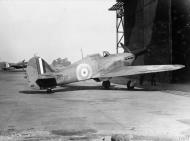 Asisbiz Hurricane I RAF P2728 at Gosport Hampshire later sd by Bf 109s over Kent with RAF 607Sqn 9th Sep 1940 IWM MH132