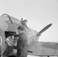Asisbiz Hurricane IIc RAF 1697ADLS courier aircraft at Le Bourget France 1944 IWM BU1672