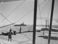 Asisbiz British convoy on their way to Malta with HMS Eagle 10 12th Aug 1942 IWM A11157
