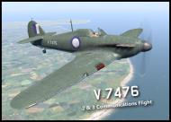 Asisbiz COD B1 Hurricane I RAAF V7476 Communications Australia V0A