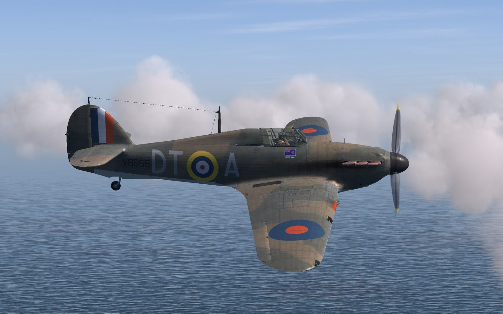 Asisbiz COD SO Hurricane I RAF 257Sqn DTA Stanford Tuck V6555 England ...