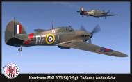 Asisbiz COD SO Hurricane I RAF 303Sqn RFJ Tadeusz Anduszkow V6665 England 1940 V0A