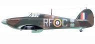 Asisbiz Hurricane I RAF 303Sqn RFC P3585 1941 Airplan 1997 03