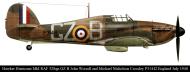 Asisbiz Hurricane I RAF 32Sqn GZB John Worrall P3144 England July 1940 0A