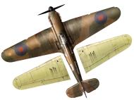 Asisbiz Hurricane I RAF 32Sqn GZB John Worrall P3144 England July 1940 TC15016B