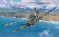 Asisbiz Hurricane I RAF 32Sqn GZL P2921 battle of Britain artwork 0A