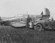 Asisbiz Hawker Hurricane I RAF 3Sqn QOT belly landed France 1940 01