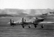 Asisbiz Hurricane I RAF 56Sqn USX and company taking off England 1940 01