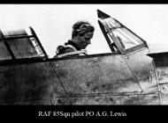 Asisbiz Aircrew RAF 85Sqn pilot PO AG Lewis 01