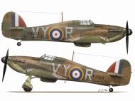 Asisbiz Hawker Hurricane I RAF 85Sqn VYR Albert G Lewis P2923 Croydon Aug 1940 TC15016