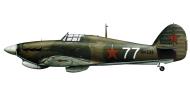 Asisbiz Hurricane IIb Trop USSR 78IAP White 77 exRAF BN233 Maj Boris Safonov Vaenga 1942 0A