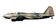 Asisbiz Ilyushin IL 4T 4 MTAP Red 18 Russia 1945 0A
