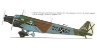 Asisbiz Junkers Ju 52 3mg3e Grupo de Bombardeo Nocturno 22+62 2E22 Spain Jan 1937 0A