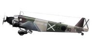 Asisbiz Junkers Ju 52 3mg3e Nationalist AF 1.K88 Legion Condor 22+90 Jan 1937 0A
