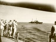 Asisbiz HMAS Sydney with HMS Ajax approaching Suda Bay Crete 14 Nov 1940 IWM E1150