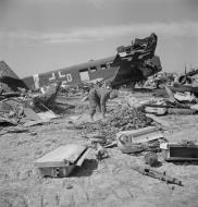 Asisbiz MTO Junkers Ju 52 1.KGrzbV800 8T+DH WNr 5622 wrecked at El Aouiana Tunisia May 1943 01