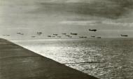 Asisbiz MTO Junkers Ju 52 group making a early dawn supply run over the Mediterranean to North Africa 01