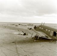 Asisbiz MTO wrecked Junkers Ju 52 transport planes at El Aouiana airport bone yard Tunis Tunisia May 1943 10