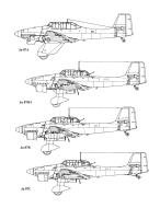 Asisbiz Diagram of Junkers Ju 87 Stuka blue print versions 0A