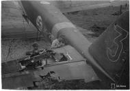 Asisbiz Junkers Ju 88A4 FAF LeLv44 JK25x with flak damage Immolan 13th Jun 1944 02