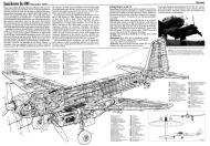 Asisbiz Artwork technical drawing Junkers Ju 88 cutaway 0A