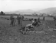 Asisbiz BOB Junkers Ju 88A remains after being shot down during Battle of Britain 1940 IWM A6368