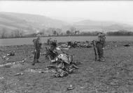 Asisbiz BOB Junkers Ju 88A remains after being shot down during Battle of Britain 1940 IWM A6369