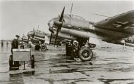 Asisbiz Junkers Ju 88A Stkz CF+LA foreground factory line up being prepared for dispersal ebay 01