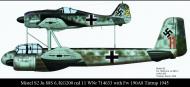 Asisbiz Mistel S2 Ju 88S 6.KG200 red 11 WNr 714633 with Fw 190A8 Tirtrup 1945 01