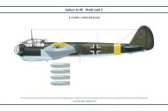 Asisbiz Junkers Ju 88A Stab II.KG3 5K+DC with 4xSC500 HE Bomb layout 0A