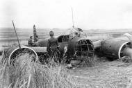 Asisbiz Junkers Ju 88A KG51 force landed with right engine propellors feathered ebay 01