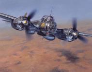 Asisbiz Painting of a Junkers Ju 88A II.KG54 over North Africa 0A