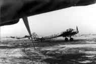 Asisbiz Junkers Ju 88S KG66 with winter camouflage Dedelsdorf 1945 01