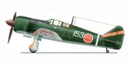 Asisbiz Art Kawasaki Ki 100 I Kou 59 Sentai 1 Chutai W153 Naouki Ogata Japan 1945 0A