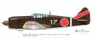 Asisbiz Art Kawasaki Ki 100 I Kou 59 Sentai 2 Chutai W17 Ashiya AF Fukuoka Japan 1945 0A