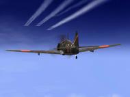 Asisbiz IL2 GB Ki 100 59th Sentai W153 closes in for attack on B 29 formations V02