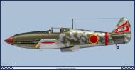 Asisbiz Artwork Tony Ki 61 I Kai Hei 23rd dokuritsu chutai Yontan Okinawa April 1945 0A