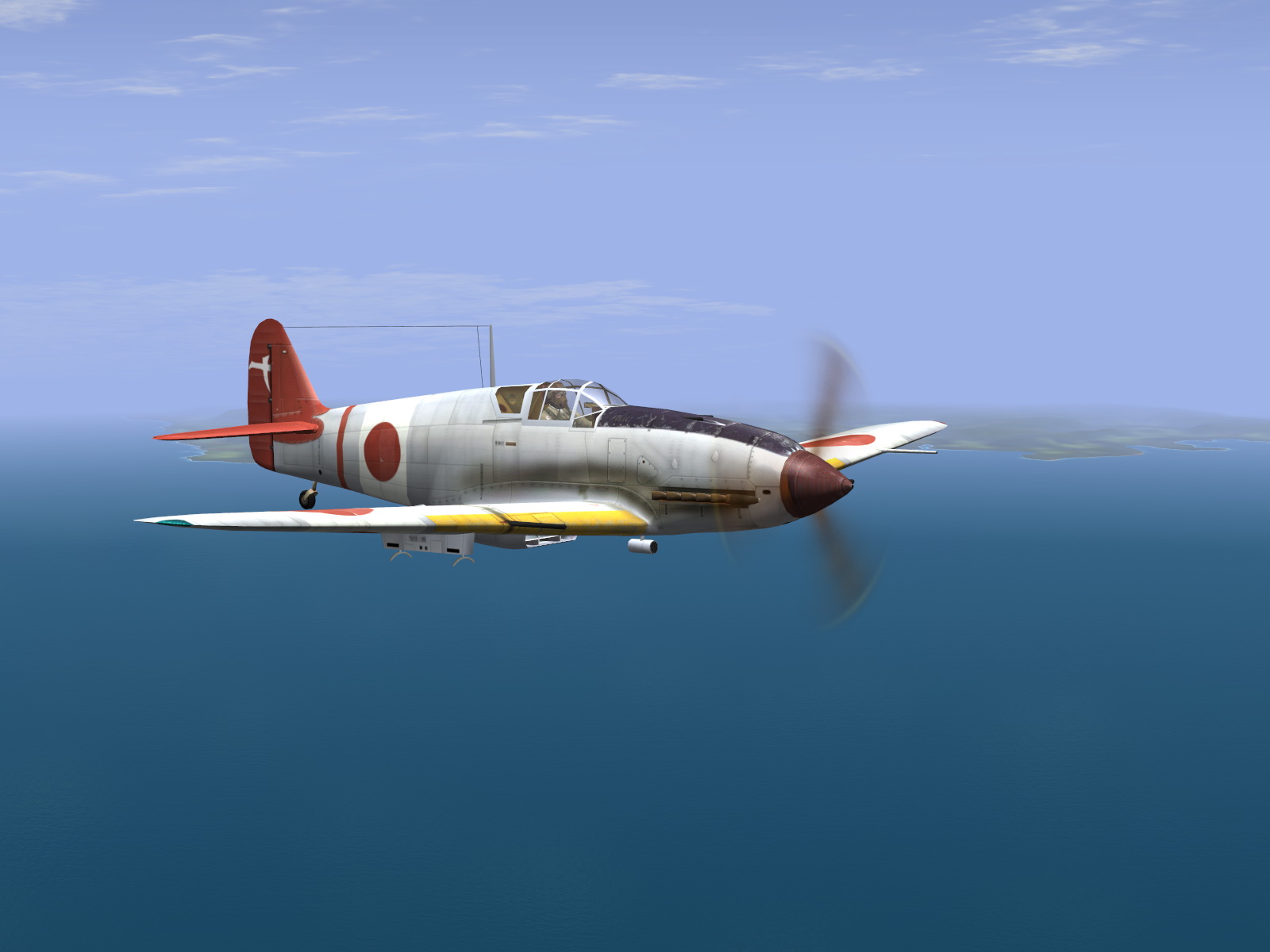 Asisbiz IL2 UF Ki-61 Hei 244-Sentai Y33 Nakano Matsumi Japan early 1945-V05