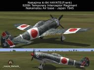 Asisbiz IL2 HM Ki 84Ia 520 TIG W16 Corporal Kuroiwa Nakatsu AB Tokyo 1945 V0A