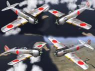 Asisbiz IL2 RL Ki 84 73 Sentai 2 Chutai B91 Tokorozawa AB Japan 1944 V0A