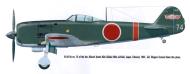 Asisbiz Artwork Nakajima Ki 84 Hitachi Kyodo Hiko Shidan W74 Shigeru Tsuruta Mito AF Japan Feb 1945 0A