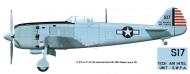 Asisbiz Artwork Nakajima Ki 84 S17 captured Philippines sn 1446 tested by TAIC SWAP 1945 0A