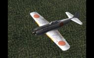 Asisbiz IL2 JP Ki 84 Generic metal B il2 skin Japan 1944 45 V0B