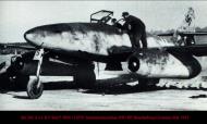 Asisbiz Messerschmitt Me 262A1a JV44 Red S WNr 110556 Stammkennzeichen NN+HF Brandenburg Germany Mar 1945 0A
