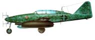 Asisbiz Messerschmitt Me 262B 10.NJG11 Red 8 WNr 110305 Schleswig Jagel 1945 0A