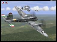 Asisbiz IL2 VP Me 210 Hornet generic camouflage Hungary V0A