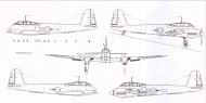 Asisbiz Messerschmitt Me 410A1 Hornisse 1 72 scale Line drawing 02