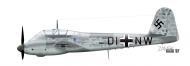 Asisbiz Messerschmitt Me 410V1 Hornisse Stkz DI+NW WNr 210027 Prototype DB603A Rechlin 1941 0A